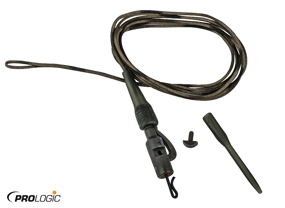 Prologıc Safetly Clip QC Swivel Hollow Leader 80cm 45lbs 3 Adet