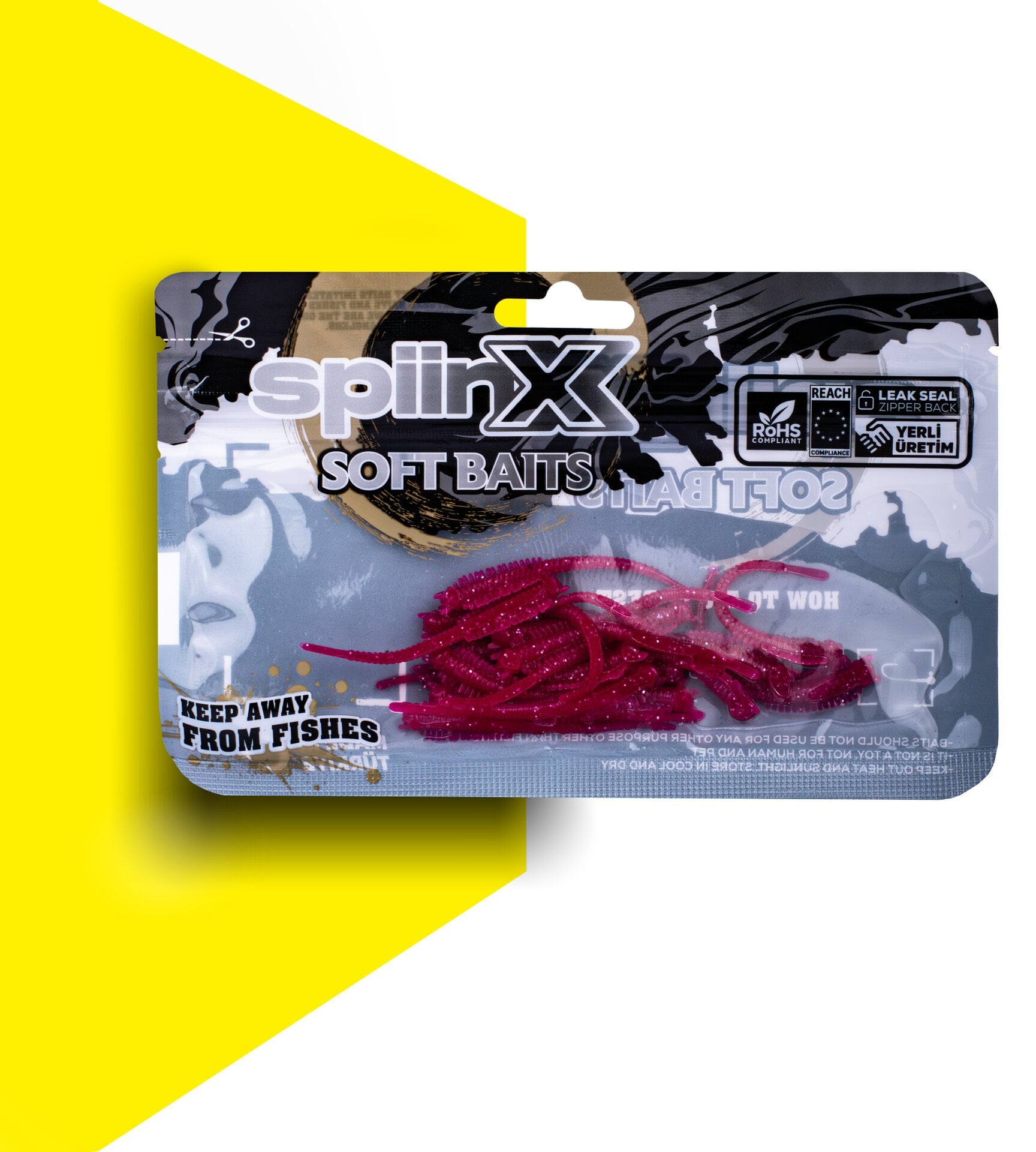 SPIINX SANDWORM SİLİKON 6CM 18P MAGENTA