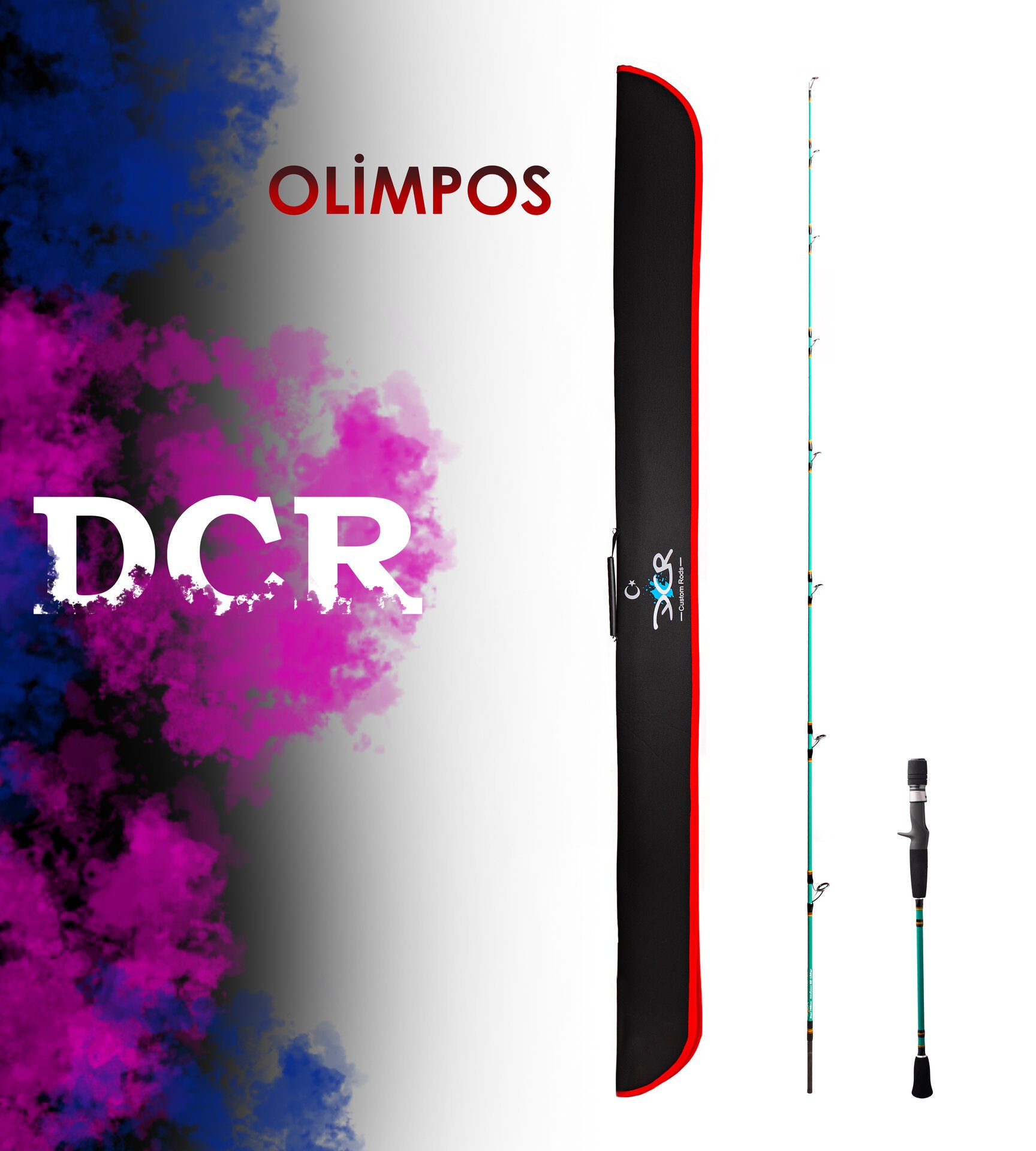DCR OLİMPOS TETİKLİ SLOW JIGGING KAMIŞI 198 CM 60-120 1,5 PARÇA