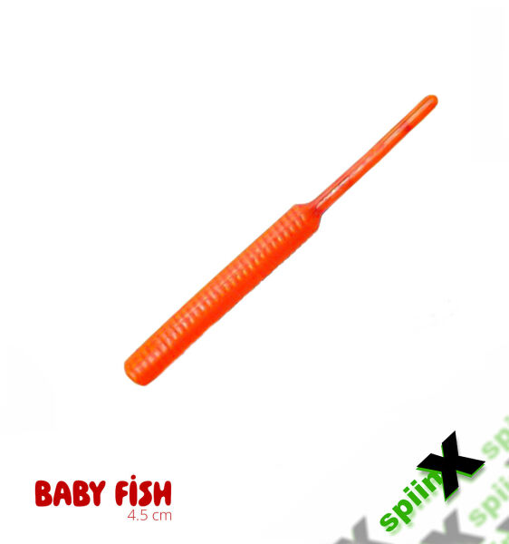 SPIINX BABY FISH SİLİKON 4.5CM 18P UV ORANGE