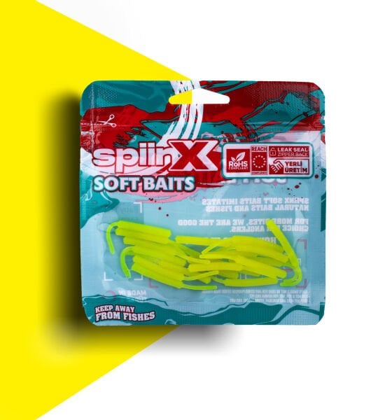 SPIINX BABY FISH SİLİKON 4.5CM 18P UV YELLOW