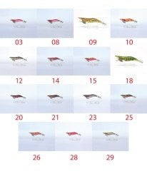 Captain 3023 Kalamar Zokası 11cm Japannes Squid Size 3.0