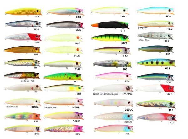 Usami Combo Pop 100F 12.1 G Maket Balık