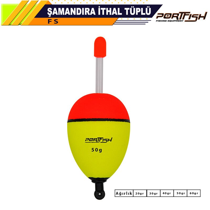 Portfish Şamandıra İthal Tüplü 50 Adetli