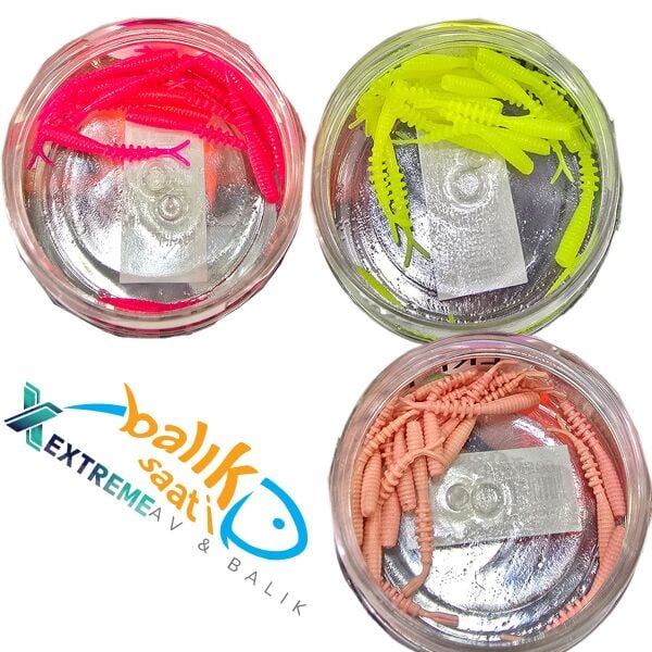 DEDE LRF PRO KOKULU LRF SİLİKONU ÇATAL KUYRUK 4CM