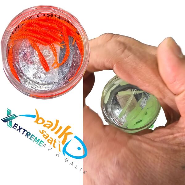DEDE LRF PRO KOKULU LRF SİLİKONU ÇATAL KUYRUK 4CM