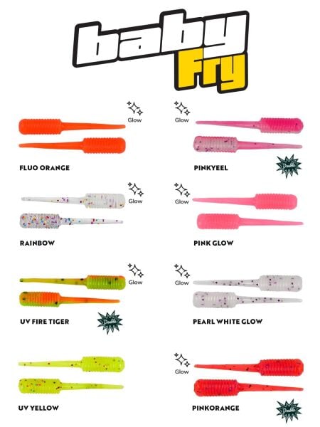 Fujin Baby FRY 2,7cm LRF Silikon Yem