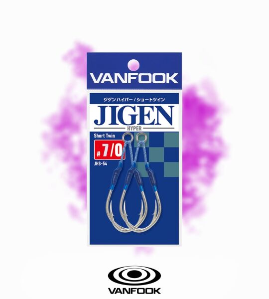 VANFOOK JHS-54 JIGEN HYPER S TWIN ASSIST 2P #7/0