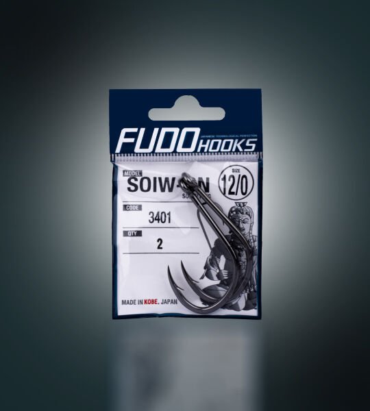 3401 SOI W/RING #12/0 BLACK NIKEL 2P