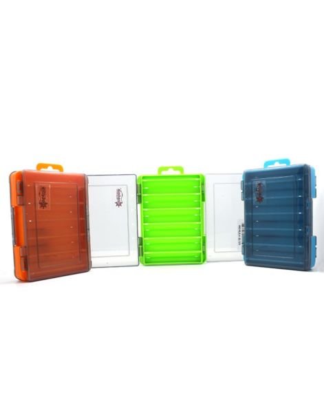 Captain 7221 Sahte Balık Kutusu 12 Gözlü 13x9x3.5cm