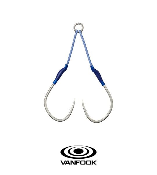 VANFOOK JHT-55 JIGEN HYPER TWIN ASSIST 2P #6/0