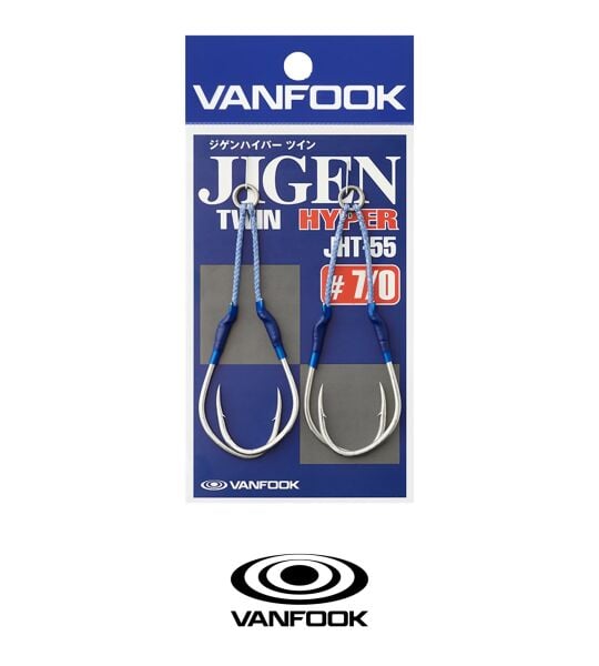 VANFOOK JHT-55 JIGEN HYPER TWIN ASSIST 2P #7/0
