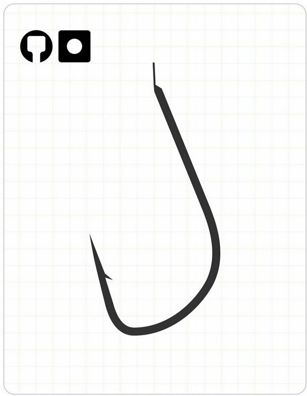 3501 FUDO BREAM (YAMAME) #8 BLACK NICKEL 17P