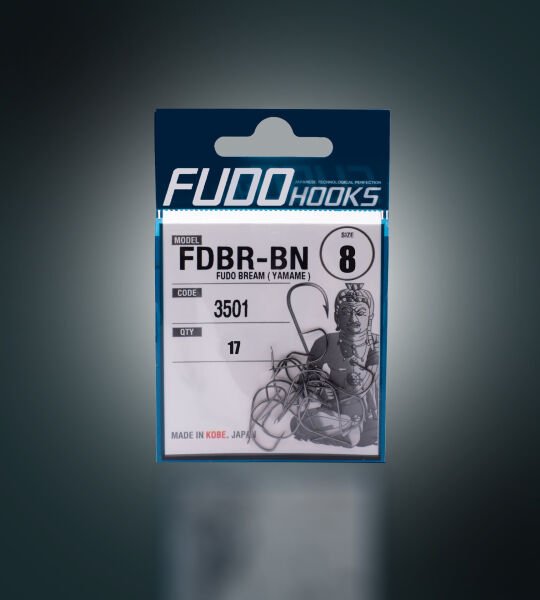 3501 FUDO BREAM (YAMAME) #8 BLACK NICKEL 17P
