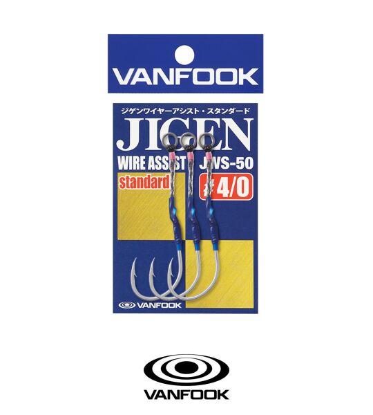 VANFOOK JWS-50 JIGEN HYPER ASSIST 2P #4/0