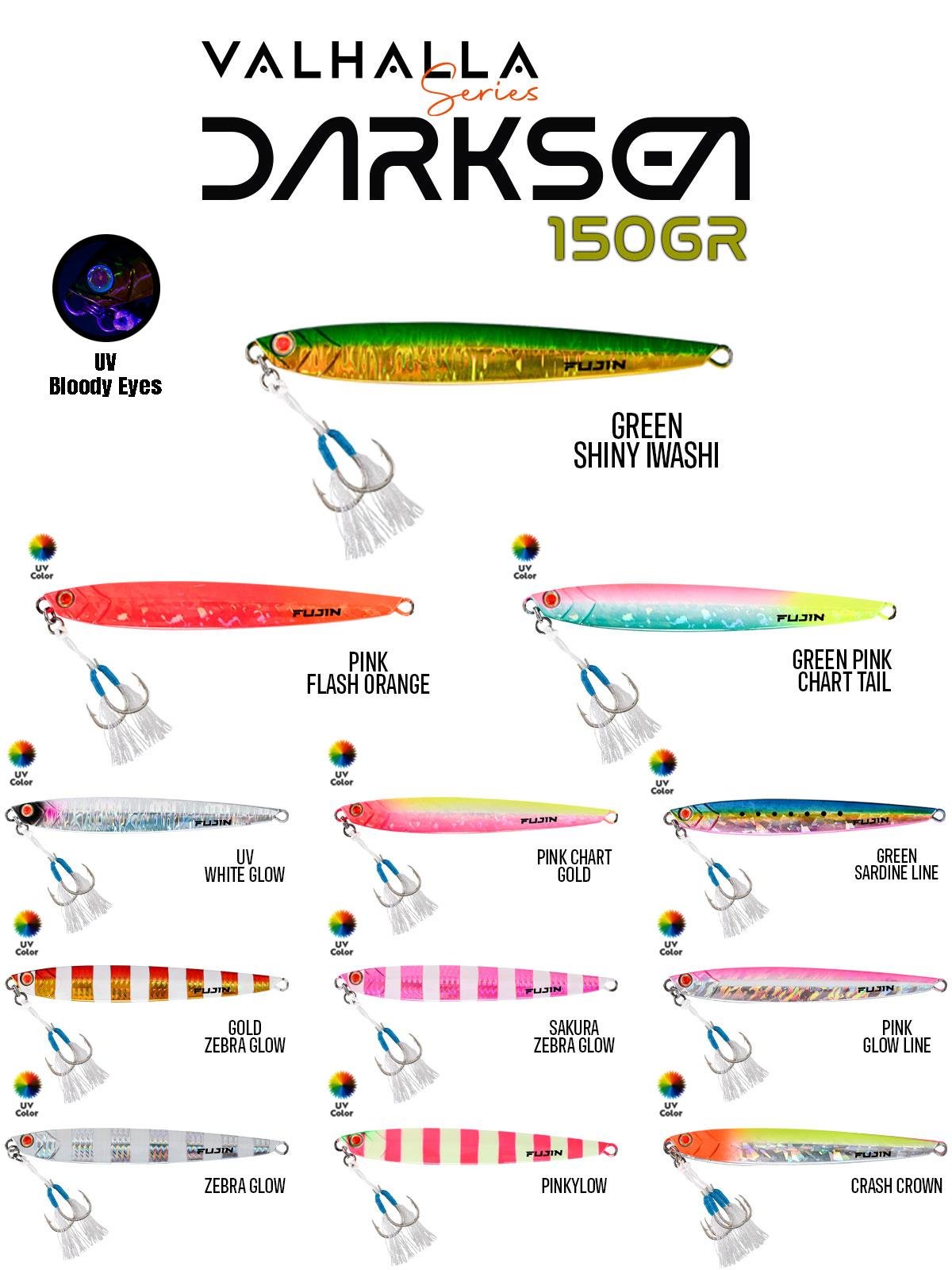Fujin Valhalla Darksea 150gr Metal Jig Yem