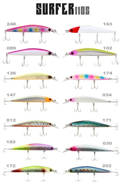 Fujin Surfer 110s 20gr 11cm Maket Balık