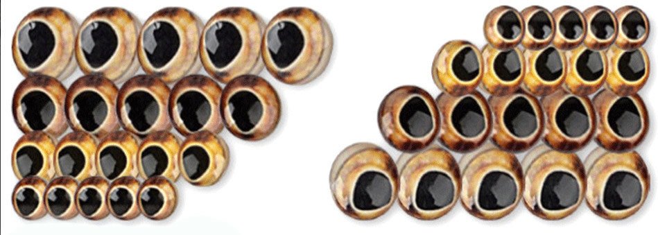 Savage gear LB Spare Trout Eyes Kit 40 Adet