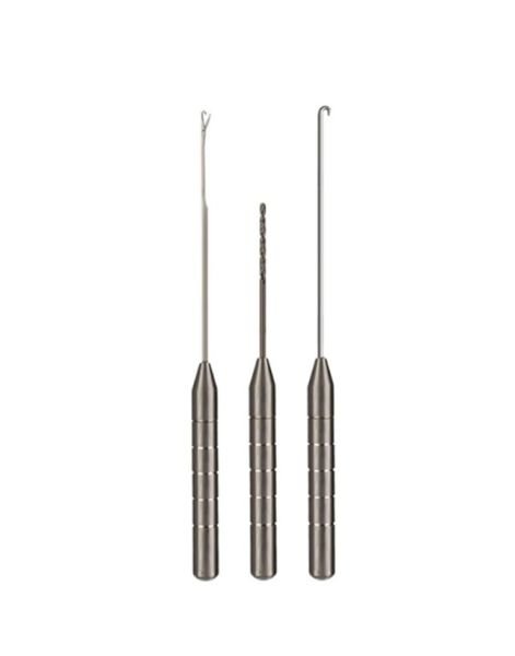 Captain 7801 Boili Delici Needle 3'lü Set Alüminium