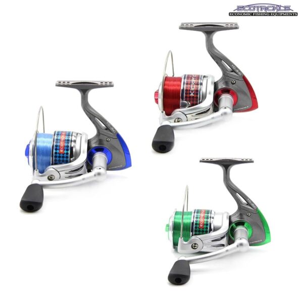 Ecotackle Kicker-2 FD 3BB Olta Makinesi 50 - Kırmızı