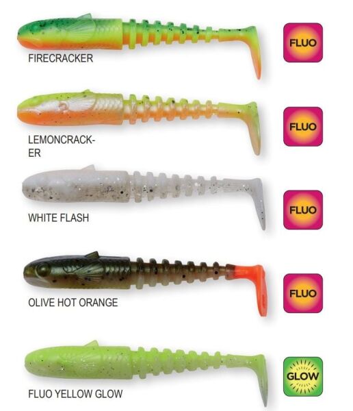 Savage Gear Gobster Shad 9 cm 9 gr Dark Water Mix 5 Pcs