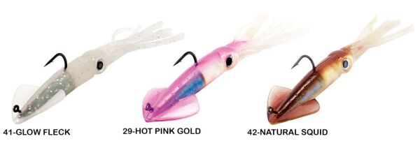 Lineaeffe FF Alive Squid 10.2 cm 13 gr İğne No:1/0 6 Adet Sahte Balık