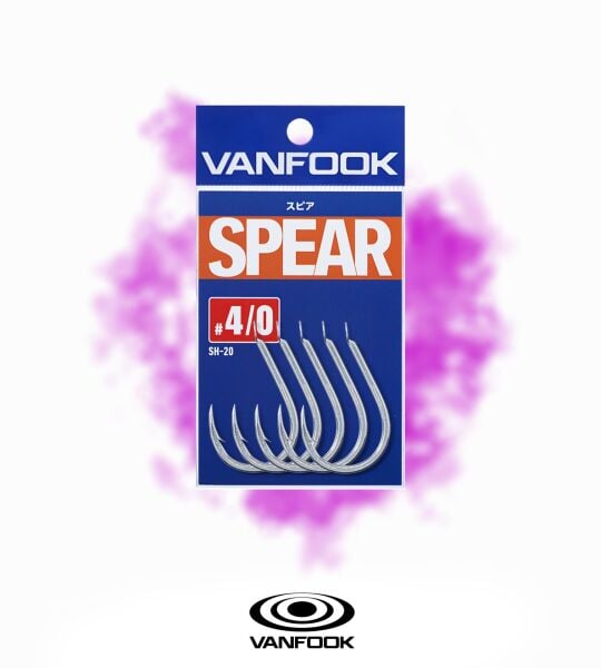 VANFOOK SH-20 SPEAR SILVER 7P #4/0
