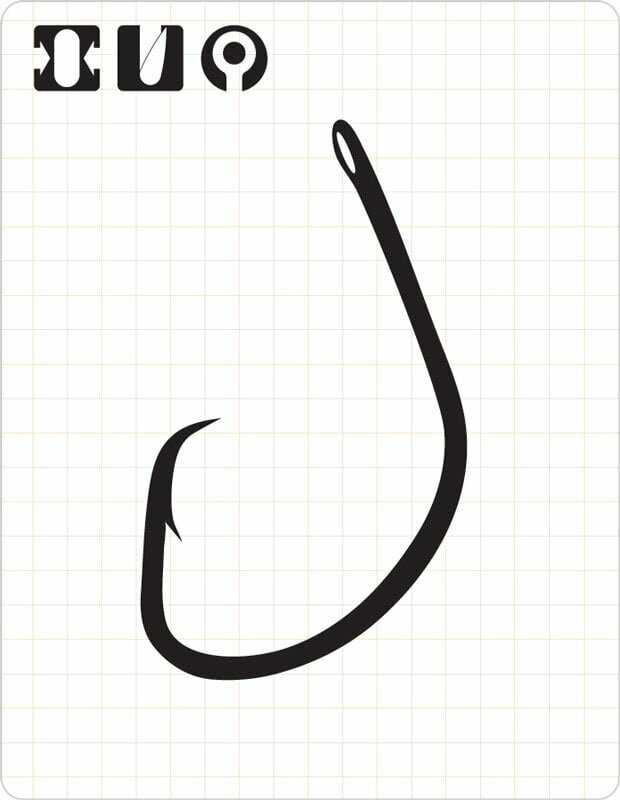 5301 LIGHT CIRCLE MUTSU #5/0 BLACK NIKEL 3P