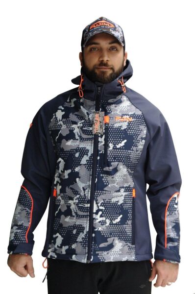 Fujin Camo Softshell Mont