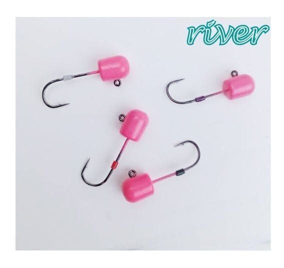 Rıver Hunter Jig Head Pembe Glow 4P