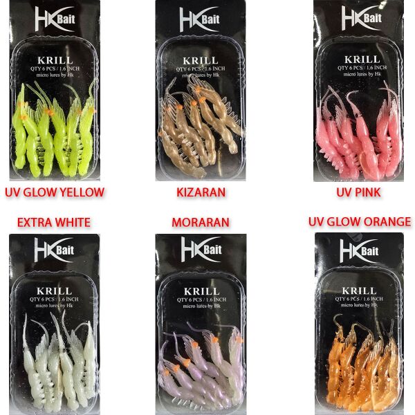 HKBAIT KRILL 1.6INCH MICRO SİLİKON KARİDES