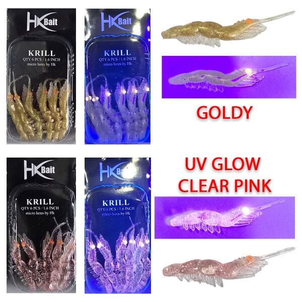 HKBAIT KRILL 1.6INCH MICRO SİLİKON KARİDES