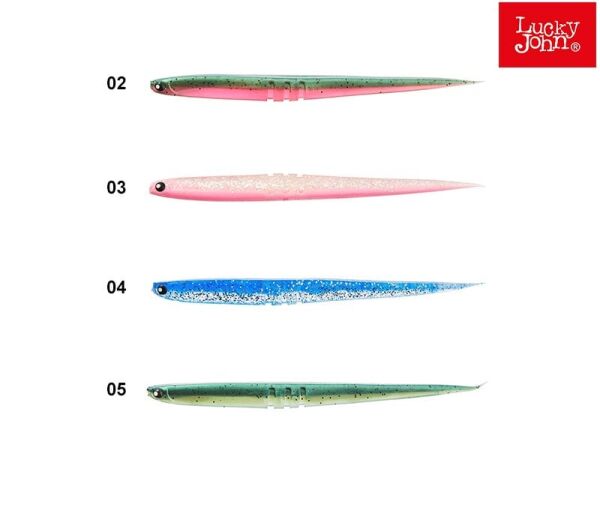 Lucky John 3D SLUG 6'' (15cm) 5P 02