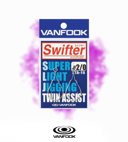 VANFOOK STA-15 SWIFTER TWIN ASSIST 2P #2/0