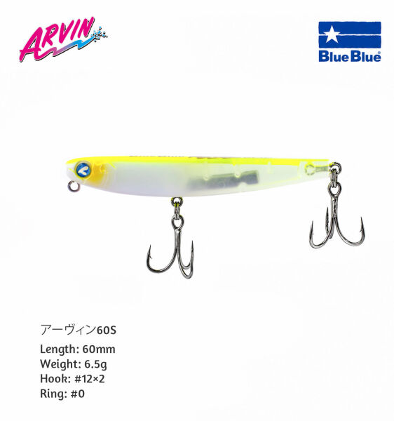 ARVIN 60 SINKING 6.5G GAGASIZ #02