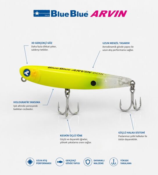 ARVIN 60 SINKING 6.5G GAGASIZ #04