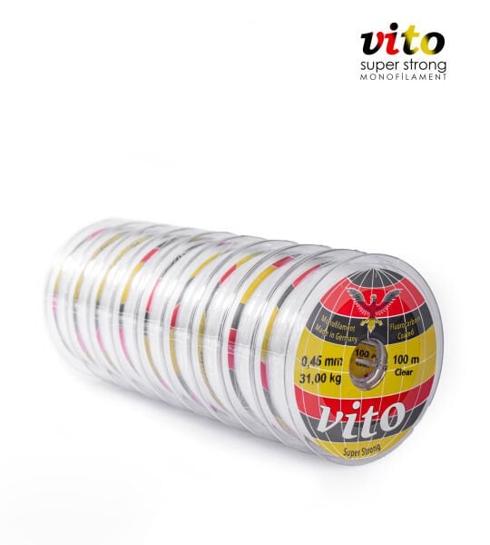 VİTO 0,45 100M YEKPARE MİSİNA ŞEFFAF