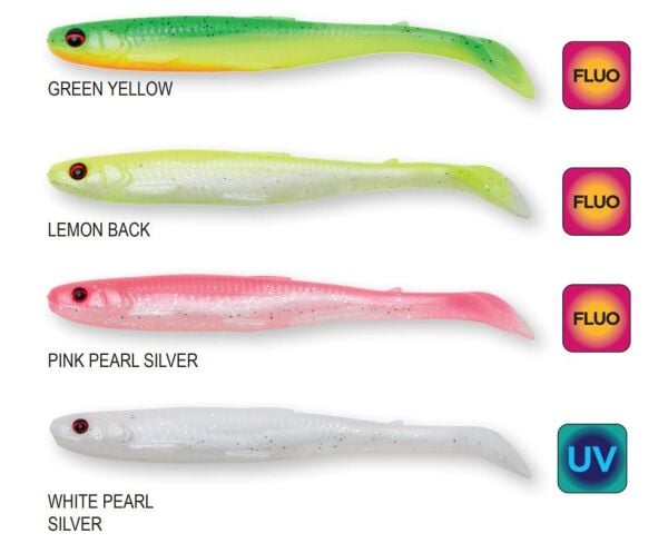Savage Gear Slender Scoop Shad 15 cm 17 gr Dark Water Mix