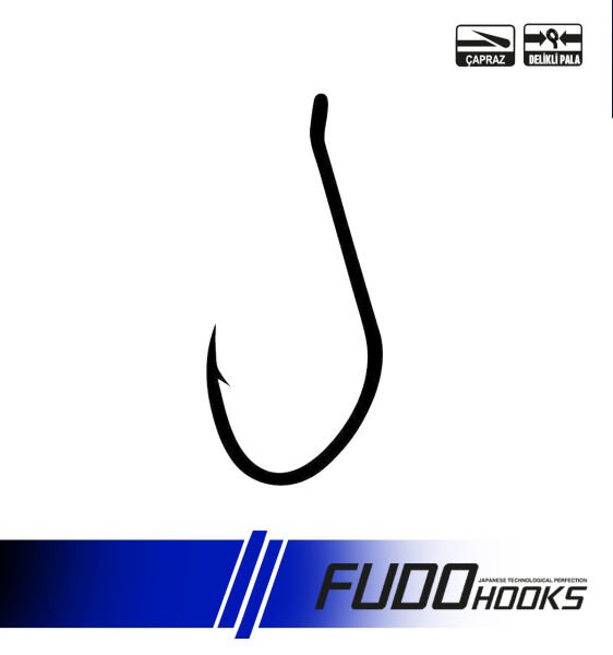 6901 FUDO CATFISH #7/0 BLACK NIKEL 4P