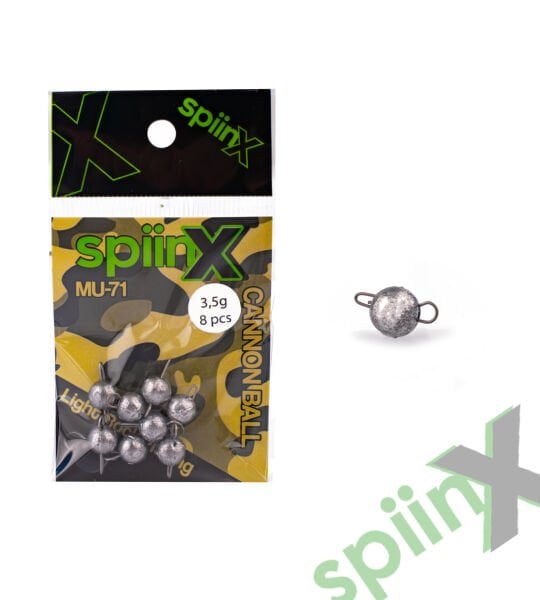 SPIINX CANNON BALL JIGHEAD HAM İĞNESİZ 3.5G 8P