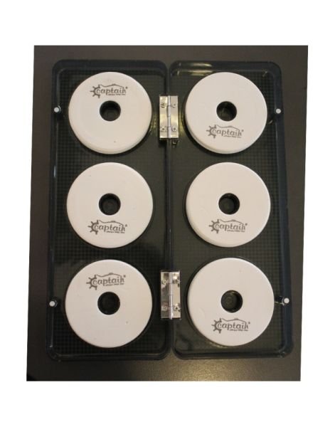 Captain 7209 Yemli Takım Sarma Süngeri Kutuda 6'lı