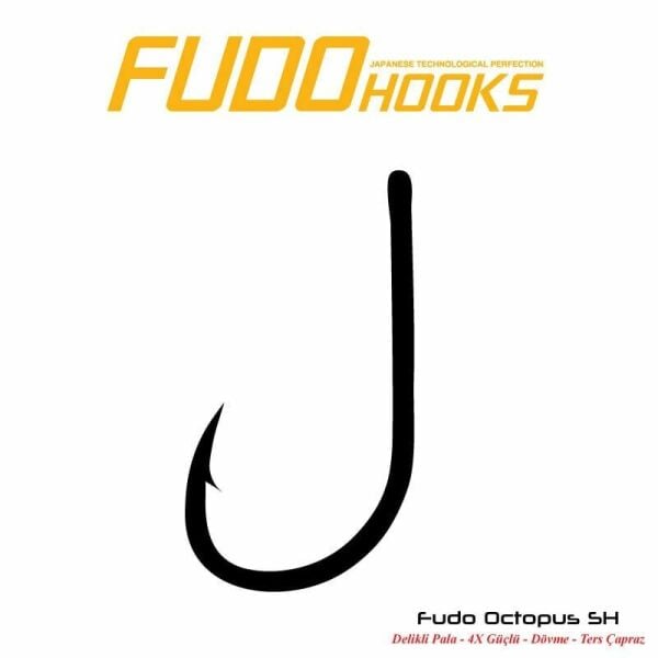 7001 FUDO OCTOPUS SH #4/0 BLACK NIKEL 4P