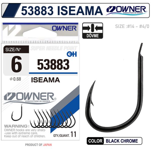 OWNER 53883 ISEAMA