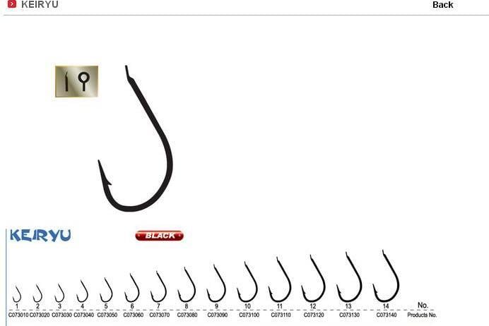 RYOBI JAPAN KEIRYU BLACK NIKEL ÇAPRAZ İĞNE 9 - 10 lu paketlerde