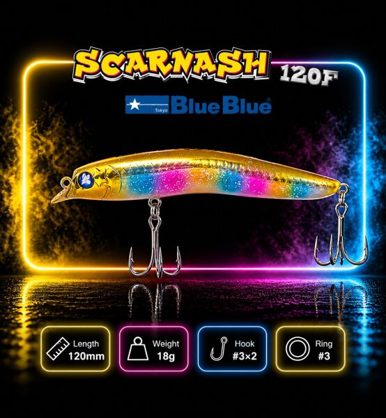 SCARNASH 120 FLOATING 18G #10