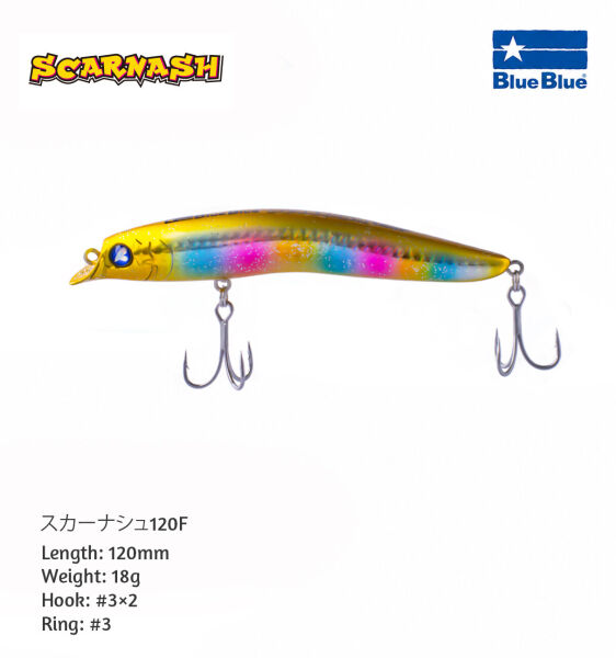SCARNASH 120 FLOATING 18G #10