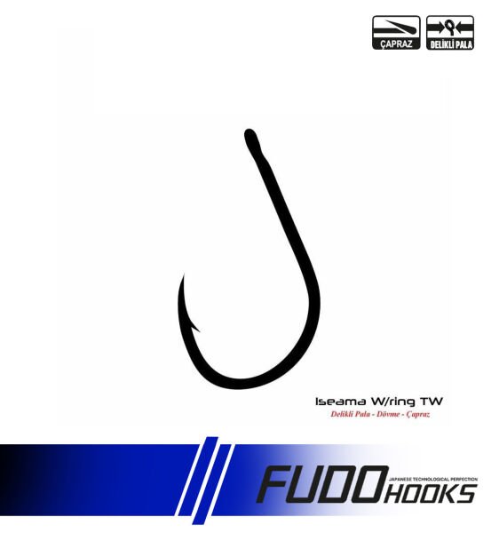 7201 ISEAMA W/RING TW #2/0 BLACK NIKEL 9P