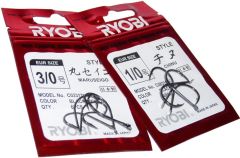 RYOBI JAPAN MARUSEIGO BLACK NIKEL ÇAPRAZ İĞNE 3/0 - 6 lı paketlerde