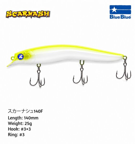 SCARNASH 140 FLOATING 25G #16