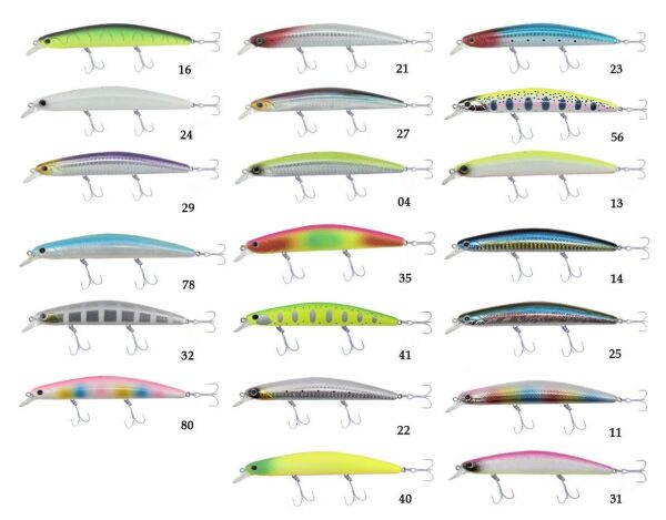 Kendo Seabass Minnow 12.5cm 21g Floating Sahte Balık